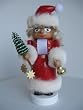 Decorative Christmas Nutcracker - "Mrs. Santa" (11 inches)
