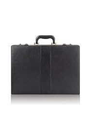 CE: SOLO Classic Collection Expandable Attache, Hard-Sided with Combination Locks, Black (K85-4) - SOLO