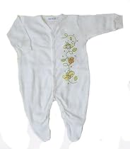 Under the Nile Organic Cotton Footie - Busy Bees Newborn-3 Months