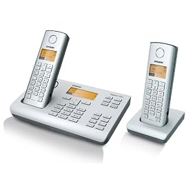 Siemens Gigaset 2-line Cordless Phone with 2 Handsets (GIGASET-C285-2) by 