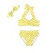 EITC Cute Little Girls Polka Dots Bow Bikini Set Swimsuit Bathing Suit Beachwear