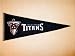 Tennessee Titans - NFL Football Throwbacks (Pennants)