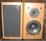 2 KLH Model 206 2-way Bookshelf Speaker Tan Stereo 120W