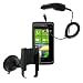 Kit
In
Car
Sat
Nav
Pack
with
Multisurface
Suction
Holder
and
Car
Charger
HTC
Radar
-
Black