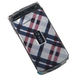 Crystal Hard Brown Black Cover with Checkered Design Case for Casio Hitachi Exilim C721 Verizon + Swivel Belt Clip Crystal Hard Brown Black Cover with Checkered Design Case for Casio Hitachi Exilim C721 Verizon + Swivel Belt Clip