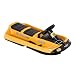 Hamax Kinder Lenkschlitten Sno Taxi, gelb/schwarz, 109x55,5x18,5