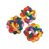 Colorful Intertwined Rubber Balls - Pack of 12