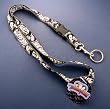 The Three Stooges Lanyard Keychain