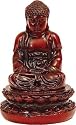 Figurine - Redstone Meditating Buddha 3.25inh. (Set of 3)