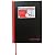 Hamelin(ハメルン) Black'n Red ケースバウンドノート A4 D66174U