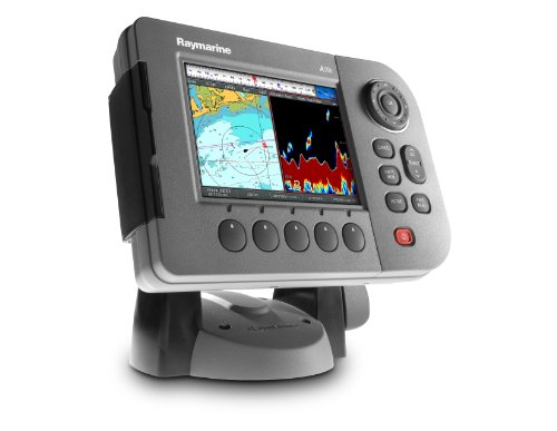 Raymarine A50D 5-Inch Waterproof Marine GPS and Chartplotter