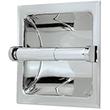 Gatco 782 Recessed Toilet Paper Holder, Chrome