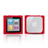 TUNEWEAR 第6世代iPod nano対応シリコンケース ICEWEAR for iPod nano 6G レッド TUN-IP-000159
