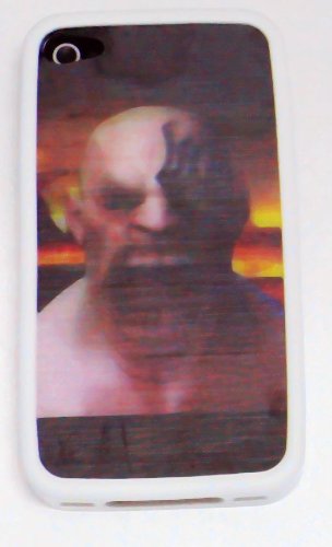 3D Angry man cartoon cover case for IPHON4 for Halloween