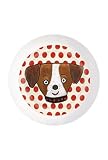 Emily Green Dot Dog Bowl