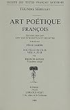 Art poetique francois (Societe des textes francais modernes)
