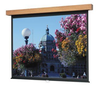 Dalite Designer Manual Lexington Veneers 84 Inch Diag. Matte White Projection Screen