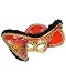 Red Venetian Mask W/Hat Mj860 Accessory [Apparel]