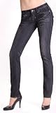 Antique Rivet Domino - Juniors Jeans-32 (AMP BLACK STW)