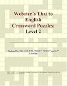 Webster's Thai to English Crossword Puzzles: Level 2