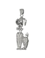 Clevereves 14K White Gold Pendant Poodle Dog 13.6 - Gram(s)