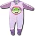 LeapFrog "Laughing Lilly" Purple Footed Blanket Sleeper for toddlers