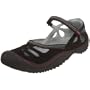 Jambu Women's Planet Ankle-Strap Flat,Black,8 M US
