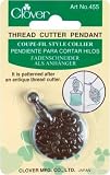 Clover Thread Cutter Pendant Antique, Gold