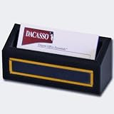 24kt Gold Tooled Business Card Holder