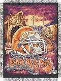 Cleveland Browns NFL Acrylic Tapestry Throw Blanket