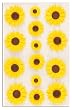 Martha Stewart Crafts Stickers Sunflower Glossary Yellow By The Package