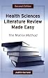 Health Sciences Literature Review Made Easy: The Matrix Method