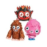 Moshi Monsters 3 Figurine Pack - Furi, Poppet & Diavlo