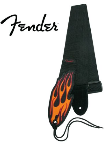 Mad Catz Rock Band Fender Guitar Strap - Flame (ps2/ps3/wii/xbox 360) Picture