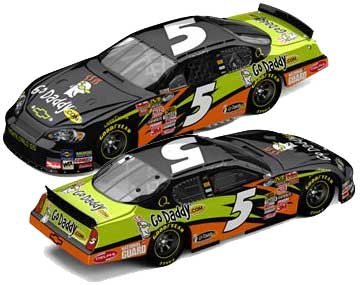 Cover image : NASCAR Dale Earnhardt Jr. #5 GoDaddy.com Nationwide Series 1/64 Kids Hardtop Car