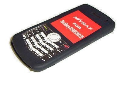 Premium Black Silicone Soft Rubber Cover Case for RIM Blackberry Pearl 8130, 8120, 8110