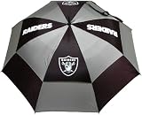 NFL Oakland Raiders 62-Inch Double Canopy Umbrella
