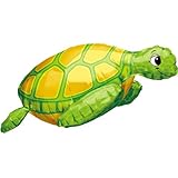 Cute Sea Turtle Shaped 30" Mylar Balloon (GREEN, 1)