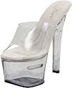 Pleaser Women's Tipjar-701-2/C/M Platform Sandal