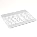 Smart Aluminum Apple iPad 2/iPad 3 Mobile Bluetooth Wireless WHITE Keyboard Case Cover