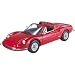 Hot Wheels 1/18 Ferrari Dino 246 GTS Elite Version die-cast red