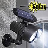 Solar Powered Motion Sensor Security Floodlight