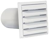Imperial Manufacturing PA-6W 6 inch Premium Intake Cap White