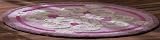 Plumeria Round Rug