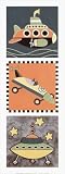 Boys by Kayvene poster print,10 in. x 27 in.