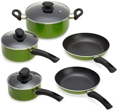 Cheap Buy Best Price Ecolution Elements Eco-Friendly 8 Piece Cookware Set, Green Low Prices For Sale.Do Not Miss Out Before Price Up!. Fast & Reliable Shipping, Order Now!