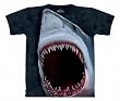 The Mountain Mens Shark Bite Short Sleeve Tee