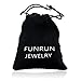 RUNRUN 2MM/2.4MM 316L Stainless Steel Bamboo Necklace Chain,Length 16''-32''
