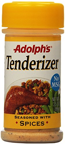 Adolph Tenderizer Seasoned with Spices, 3.5-Ounce (Pack of 6)