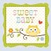 Creative Converting Happi Tree Sweet Baby Boy Beverage Napkins, 16 Count